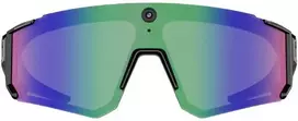 Colmi V06 AI Sports Sunglasses (Juodas with Mėlyna Lenses)