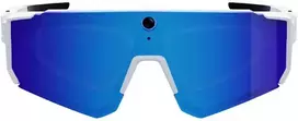 Colmi V06 AI Baltas Sports Sunglasses (with mėlynas lenses)