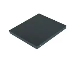 Vilpros Pramone Apsauginis padas malkinei krosnelei, nerūdijančio plieno, juodas 440x515 mm