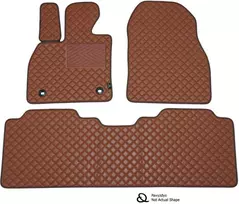 Eko odos kilimėliai QuiltyMats OPEL COMBO nuo 2018m. (Ruda / rudos siūlės)