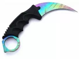 BSH CS:GO Karambit peilis Juodas Rain
