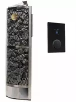 Elektrinė pirties krosnelė - IKI CORNER 9 kW, su UKU WIFI GB valdymo pultu