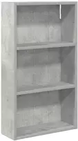 Vonios sieninė spintelė su lentyna Betono Pilka 40 x 14 x 70 cm