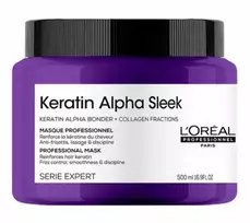L'Oréal Professionnel Keratin Alpha Sleek Professional Mask Hair Mask, 500 ml