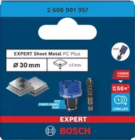 Bosch Karbido pjovimo karūna Sheet Metal PC Plus 30mm