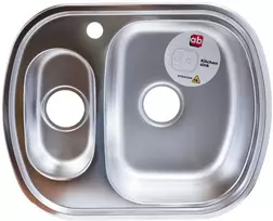 Bikuva.lt Virtuvės kriauklė AB 600x490 1.5 dubenėlio satino apdaila