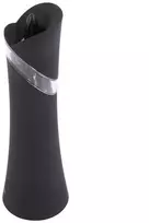 Druskos ir pipirų malūnėlis D7,4xH24,5 cm juodos spalvos Ambition 37777
