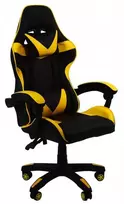 Re Stock Furniture Žaidimų kėdė „Draco 2“, geltona