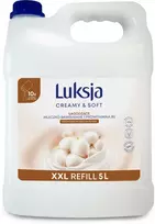 Luksja Kremas skystas muilas LUKSJA, medvilnė, 5l pildymas