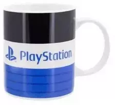 Paladone puodelis su juostelėmis Playstation
