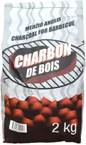 Bikuvalt Medžio anglis Charbon de Bois 2kg