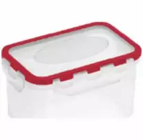 Hermetinis indas su dangčiu Plast Team 14.9x9.7x8.5cm/0.7L