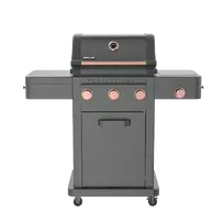 BroilChef dujinis grilis Tahoe BC-2217B, juodas