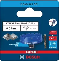 Bosch Karbido pjovimo karūna Sheet Metal PC Plus 51mm