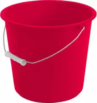 Kibiras plastikinis 5 l raudona spalva Jotta 229001