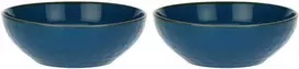 ROSE&TULIPANI CONCERTO BLU AVIO Rinkinys iš 2 salotų dubenėlių 26 cm