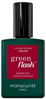 Manucurist Žalias Flash Nagų lakas lakier do paznokci Violeta 15ml