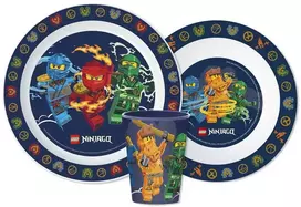LEGO Ninjago valgomojo rinkinys su puodeliu 260 ml