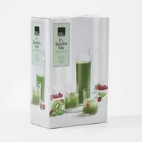 Royal Leerdam Rinkinys Smootie Time (2+1) grafinas+stiklinės
