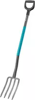 Šakės plokščiais dantimis ClassicLine Gardena L1200mm/ergonomiškas metalinis kotas