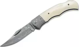 Boker Magnum Magnum Magnum Damascus Bone universalus peilis