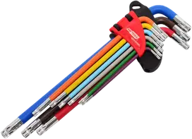 AW-Tools AWTOOLS RAKTAI IMBUSINIAI TORX / T10-T50 / 9vnt. SPALVOTI LABAI ILGI