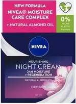Nivea maitininantis regenerative night cream for dry and sensitive skin Essential s 50 ml