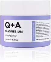 Q+A Magnesium Body Butter kūno sviestas su magniu, 200 ml