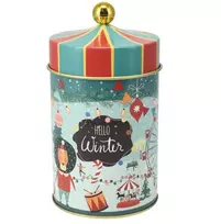 Home Styling Collection FIABA sausainių skardinė cirko palapinė, 1 l