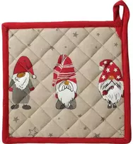 Home Styling Collection Cotton virtuvinė puodkė su nykštuko motyvu, 20 × 20 cm