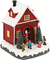 Fééric Lights and Christmas Kalėdinis namelis, 16 LED lempučių, 18,5 cm