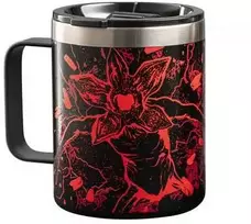 Bialetti - Kempingo puodelis „Strenger Things“, 420 ml - šviečia tamsoje