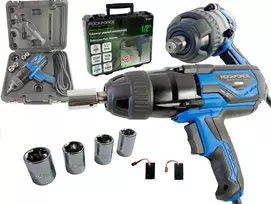 Smūginis veržliasukis Rockforce Elektrinė klucz udarowy 1/2" 600Nm 1020W + sukimo galvos