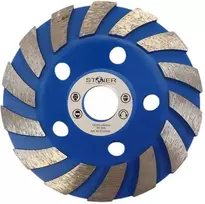 Stoner Profesionalus deimantinis šlifavimo diskas betonui 125mm, 22.2mm, TURBO.