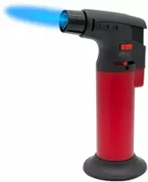 Blow Dujų degiklis RK-3003 Mėlyna Torch, padengtas guma, blisterinė pakuotė