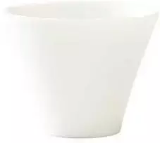 ORIGAMI - Sensorinis siauras puodelis 100 ml - Baltas
