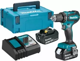 MAKITA Akumuliatorinis gręžtuvas-suktuvas 18V DDF485SFJ 50/25Nm 2×3,0Ah BL