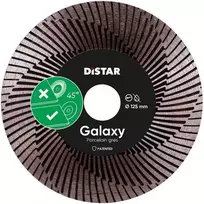 125 x 22,23 mm Distar Galaxy, 45° kampui pjauti ir šlifuoti diskas plytelėms