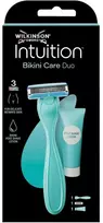 Wilkinson Sword Wilkinson Intuition Bikini Care Duo komplektas maszynka do golenia su 3 ostrzami + kojący balsam po goleniu 40ml