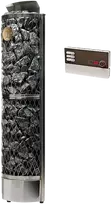 Elektrinė pirties krosnelė - IKI WALL 6 kW, su IKI PRO B2 valdymo pultu