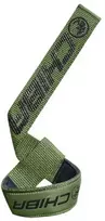 Chiba Lifting Straps (40605) Olive Žalias 2 vnt. (Diržai štangai kelti) (Olive Žalias)