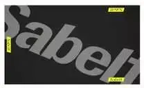 Sabelt Sim Racing Sabelt Sim Floor Mat, floor mat for sim racing, 170 × 100 cm, non-slip – juodas