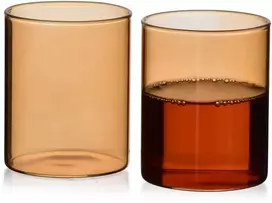 Allesken ROMANE 4 stiklinių rinkinys, 280 ml, borosilikatinis, 7x7x9 cm