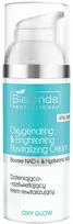 Bielenda Professional „Oxy Glow“ deguonimi prisotinantis ir skaistinantis atgaivinamasis kremas 50 ml