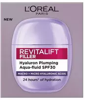 L'Oreal „Revitalift Filler“ lengvas drėkinamasis kremas su SPF30 40 ml