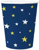 Vienkartiniai puodeliai PAW Space, 250 ml, 8 vnt.