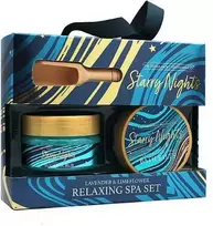 The Indulgent Bathing Co. Starry Nights SET (Peeling 135g + Bath Salts 105g)