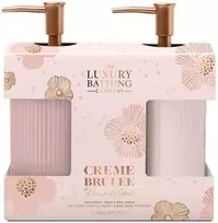 The Luxury Bathing Intensive Hand Care Gift Set Creme Brulee, Oranžinis Blossom & Vanilla 2 pcs