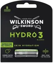 Wilkinson Sword Wilkinson Hydro 3 Skin Hydration wkład su 3 ostrzami 8szt