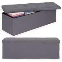 Modernhome Šviesiai pilkos spalvos daiktų laikymo dėžė 111x38 cm